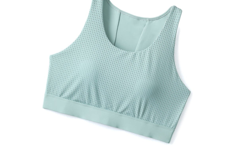 Ocean Plus Size High Impact Racerback Sports Bra