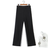 Plus Size Straight Leg Track Pants