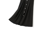 Carleigh Plus Size Suspender Midi Skirt
