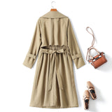 Warner Plus Size Windbreaker Trench Coat