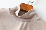 Tia Plus Size Turtleneck Long Sleeve T Shirt