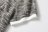 Paige Plus Size Tweed Blouse