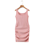 Plus Size U Neck Tank Dress