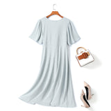 Michelle Plus Size Twist Bust Midi Dress