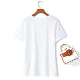 Tori Plus Size V Neck T Shirt