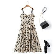 Plus Size Vintage Floral Dress