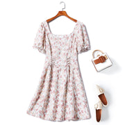 Plus Size Vintage Floral Dress