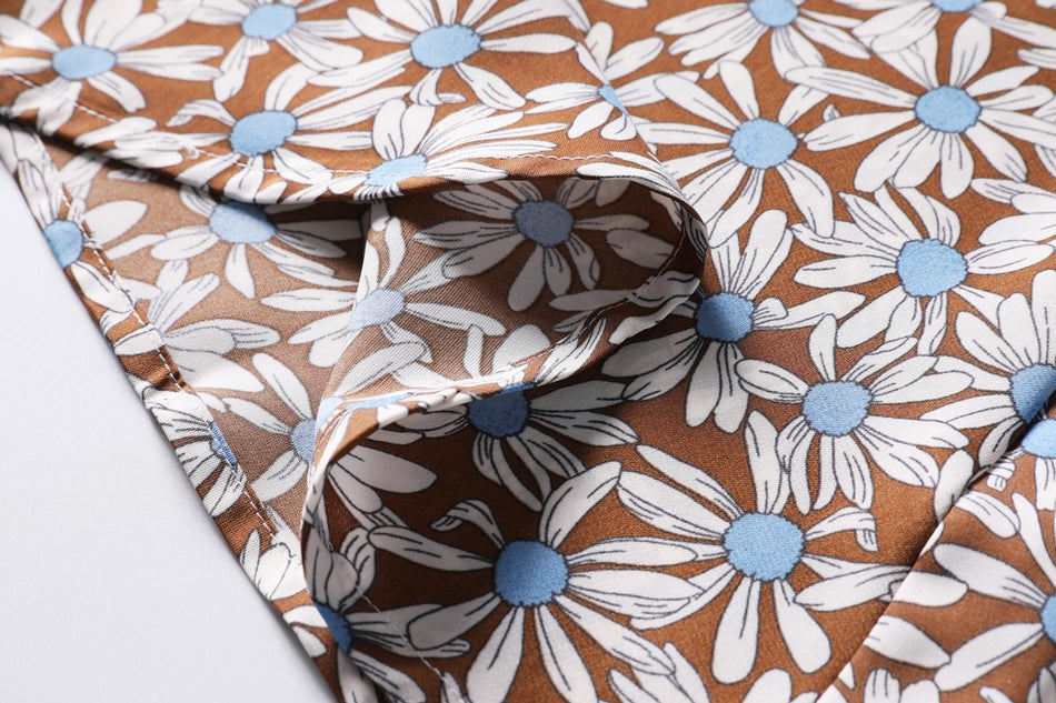 Plus Size Vintage Floral Dress