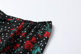 Plus Size Vintage Floral Long Sleeve Top