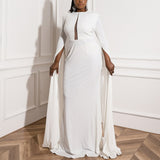 Plus Size White Gown