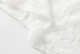 Dahlia Plus Size V Neck White Lace Dress