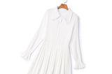 Peyton Plus Size White Shirt Dress