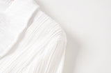 Peyton Plus Size White Shirt Dress