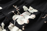 Maesen Plus Size Wrap Floral Dress