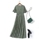 Plus Size Wrap Maxi Dress