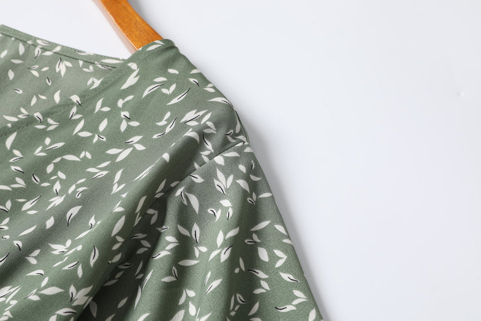 Plus Size Wrap Maxi Dress