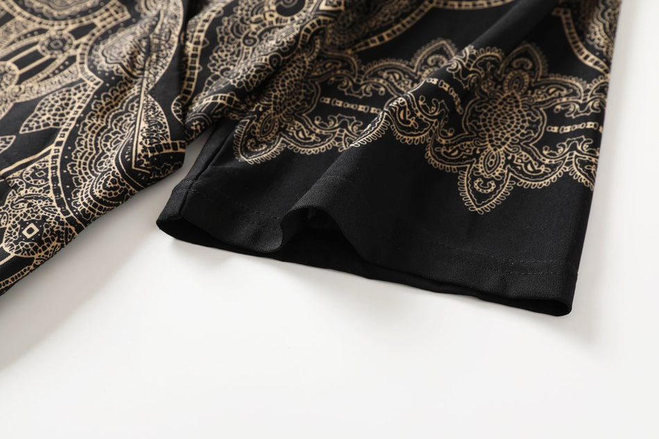Ethelinde Plus Size Wrap Maxi Dress