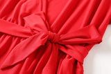 Irvette Plus Size Wrap Maxi Dress