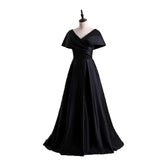 Plus Size Wrap Off Shoulder Evening Dress