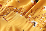 Evie Plus Size Yellow Midi Dress