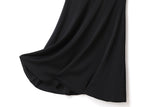 Ciara Plus Size Off Shoulder Flutter Sleeve Short Sleeve Dress (Black, Pink Checks)